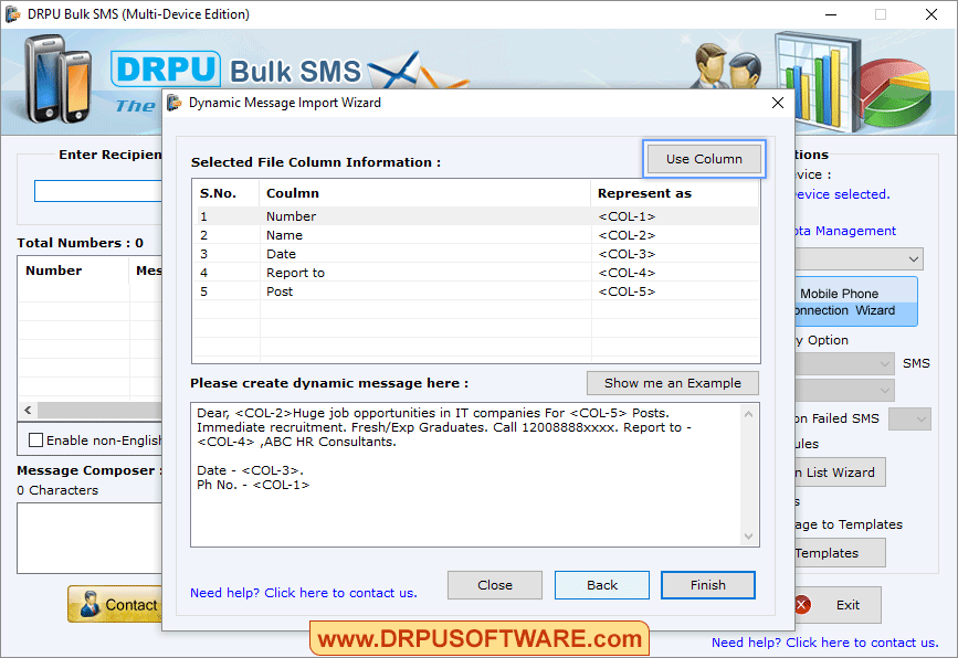 DRPU Bulk SMS Sender