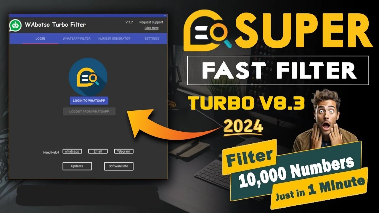 WhatsApp Turbo Filter